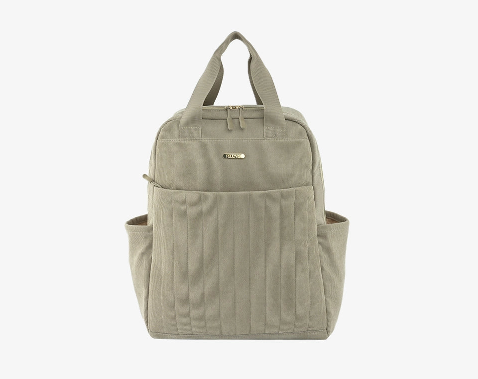 תיק החתלה מילה בז׳ כהה קורדרוי