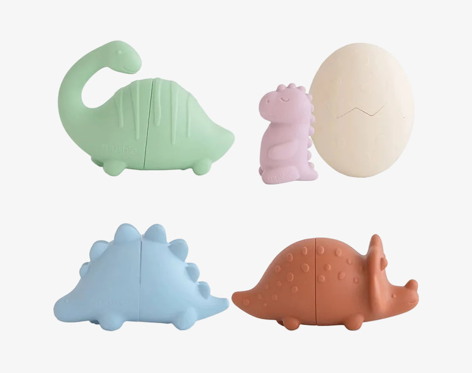 סט משחקי אמבטיה- דינוזאורים