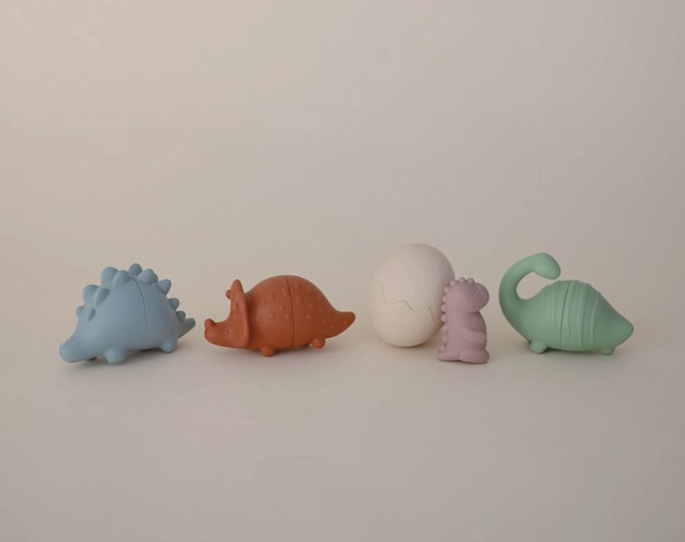 סט משחקי אמבטיה- דינוזאורים