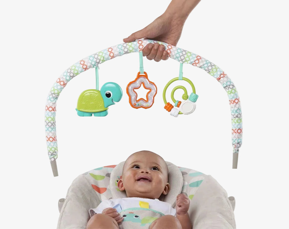 טרמפולינה מנגנת ורוטטת ספארי שמח