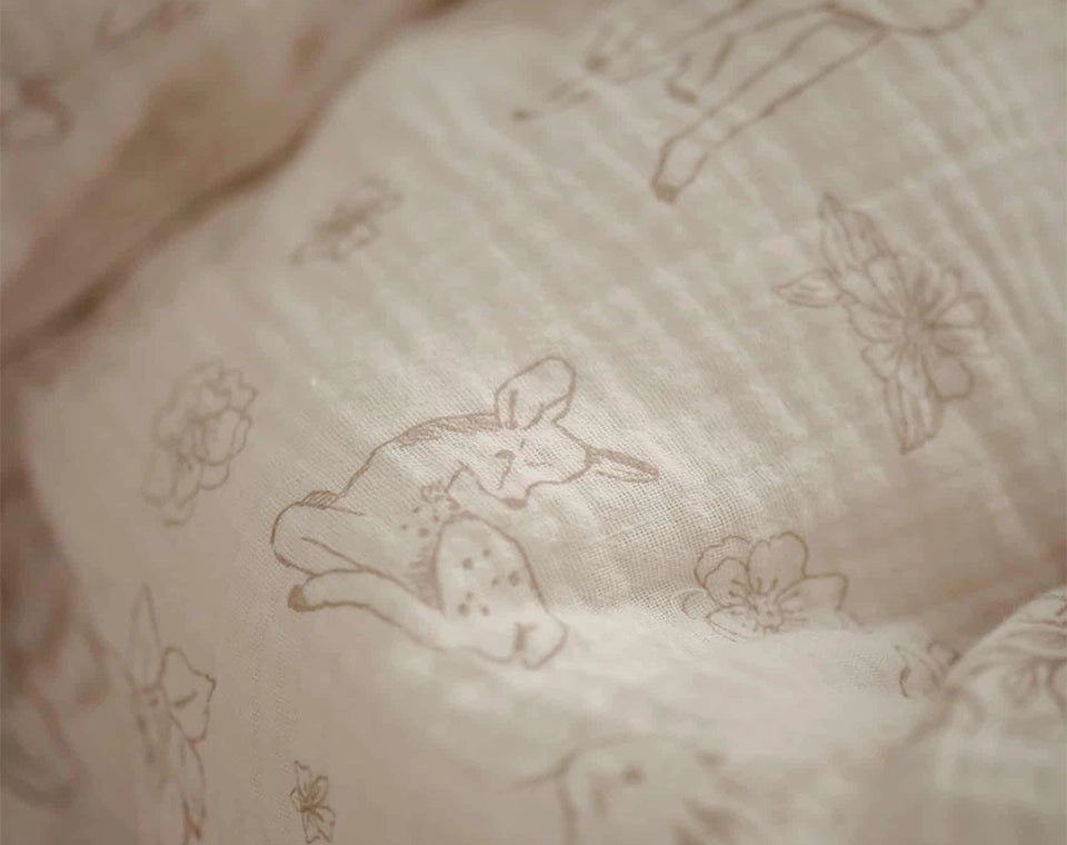 סט מצעים לעריסה איילה