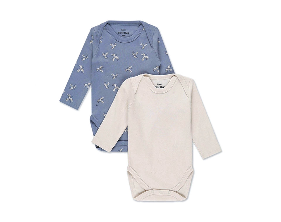 זוג בגדי גוף- כחול