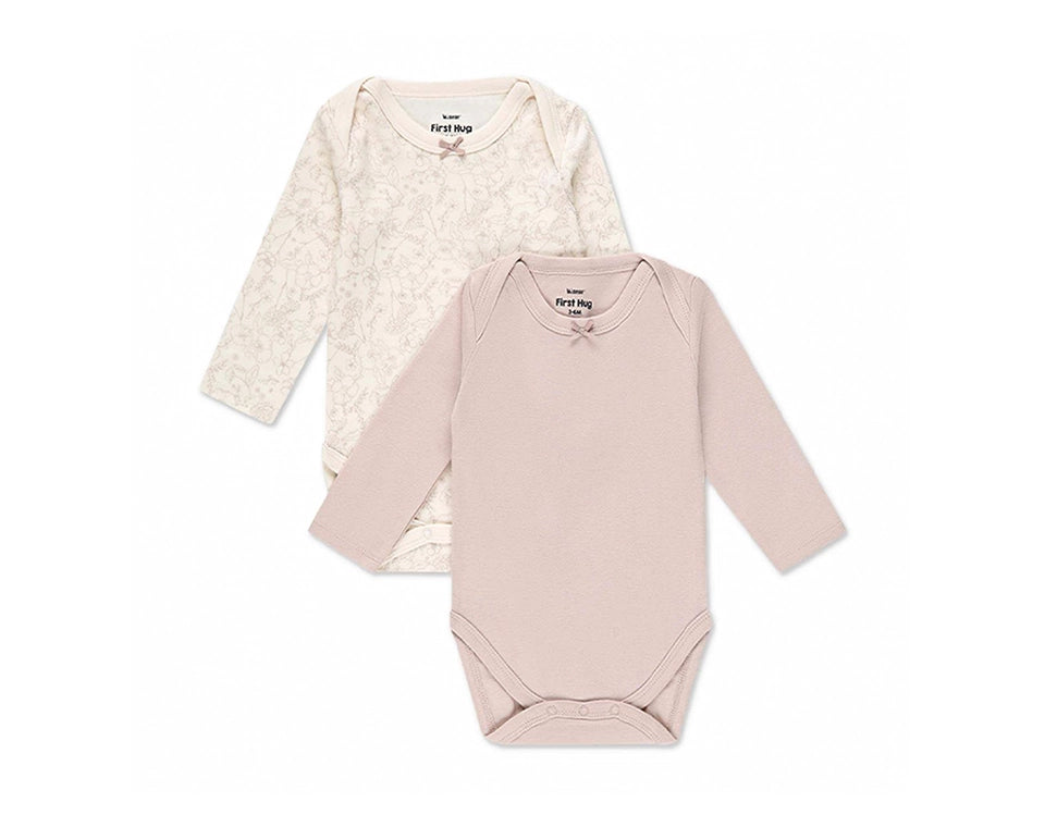 זוג בגדי גוף- פרחוני מודפס