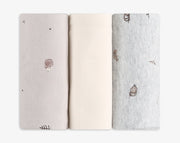 שלישיית חיתולי טריקו- מסטיק קיפוד