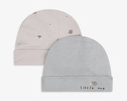 זוג כובעים בז׳ קיפוד+ ירוק