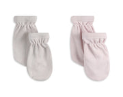 מארז 2 זוגות כפפות- מסטיק/ ורוד