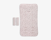 מזרן עגלה ורוד פרחוני