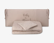 סט מצעים למיטת תינוק- גבעולים חום