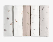 חמישיית חיתולי טטרה מודפסים- בנים