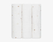 שלישיית חיתולי פלנל- נייטרלי