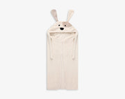 מגבת כובע חלוק- כלבלב שמנת