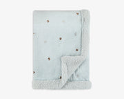 שמיכת חורף 2 שכבות- תכלת