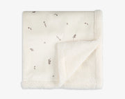 שמיכת חורף 2 שכבות- שמנת