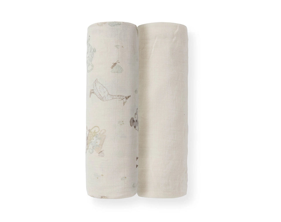 זוג חיתולי במבוק גדולים