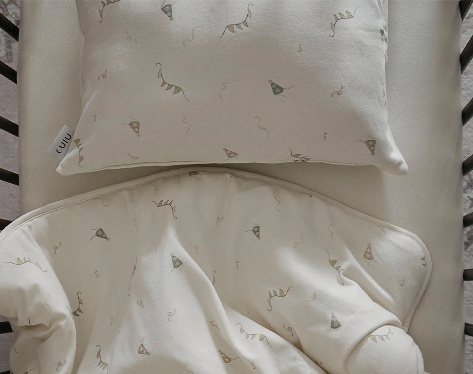 סט מצעים למיטת תינוק- האפי אוור