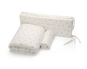 סט מצעים למיטת תינוק- פריחת הכלנית