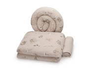 סט מצעים לעריסה- גינת בר