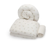 סט מצעים לעריסה- פריחת הכלנית