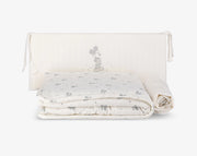 סט מצעים דיסני למיטת תינוק שמנת OS