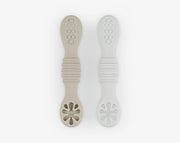 זוג כפיות האכלה דו צדדיות