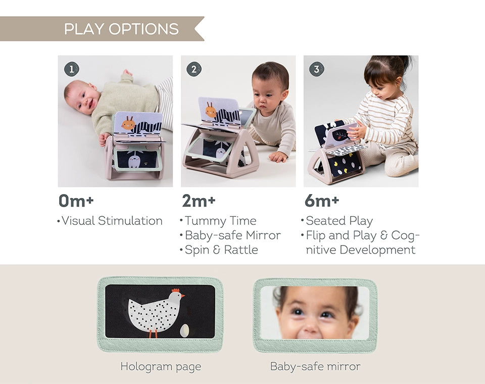 ספר שחור לבן מסתובב