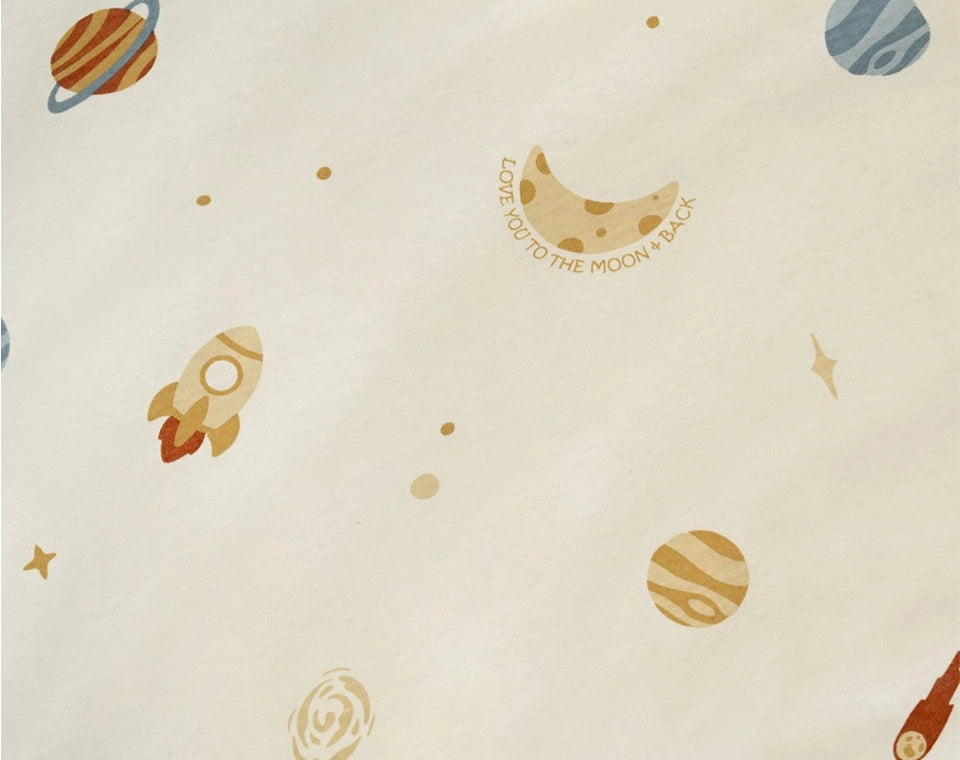 סט מצעים למיטת מעבר Space