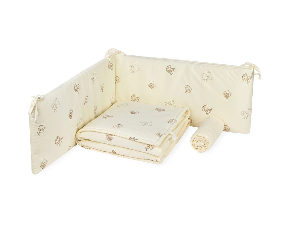 סט מצעים למיטת מטר Teddy