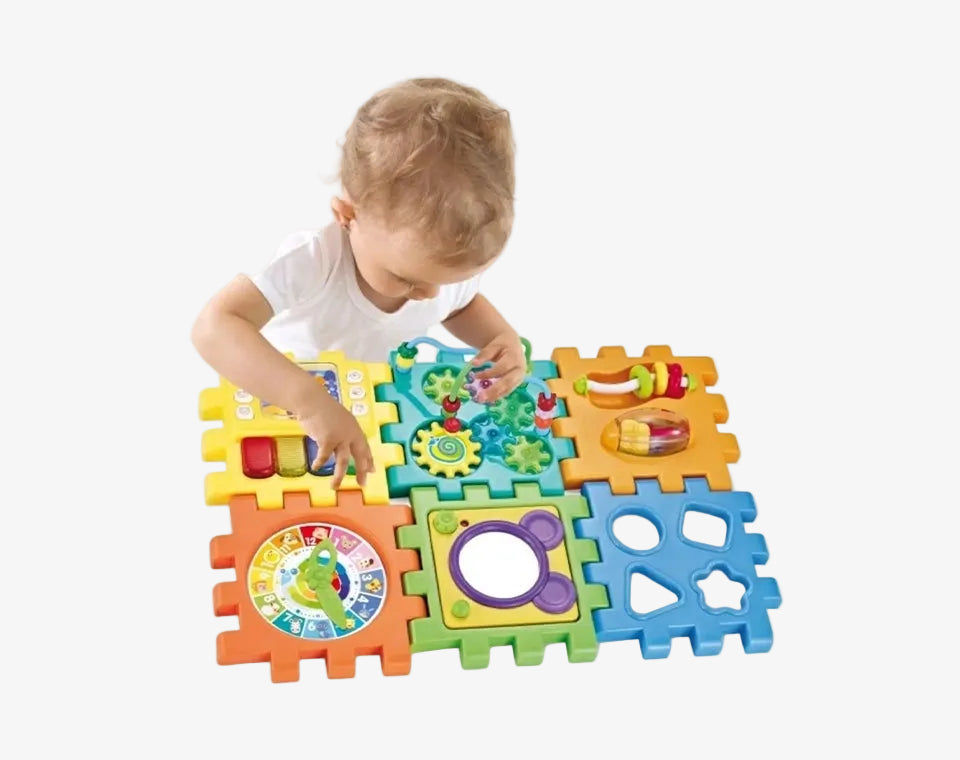 קופסת קוביות חכמה מרובעת ירוק