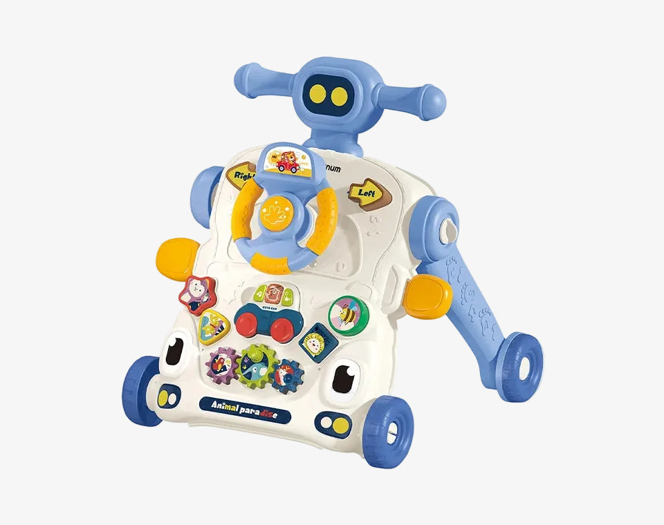 הליכון פעילות 3 ב־1 רובוט כחול