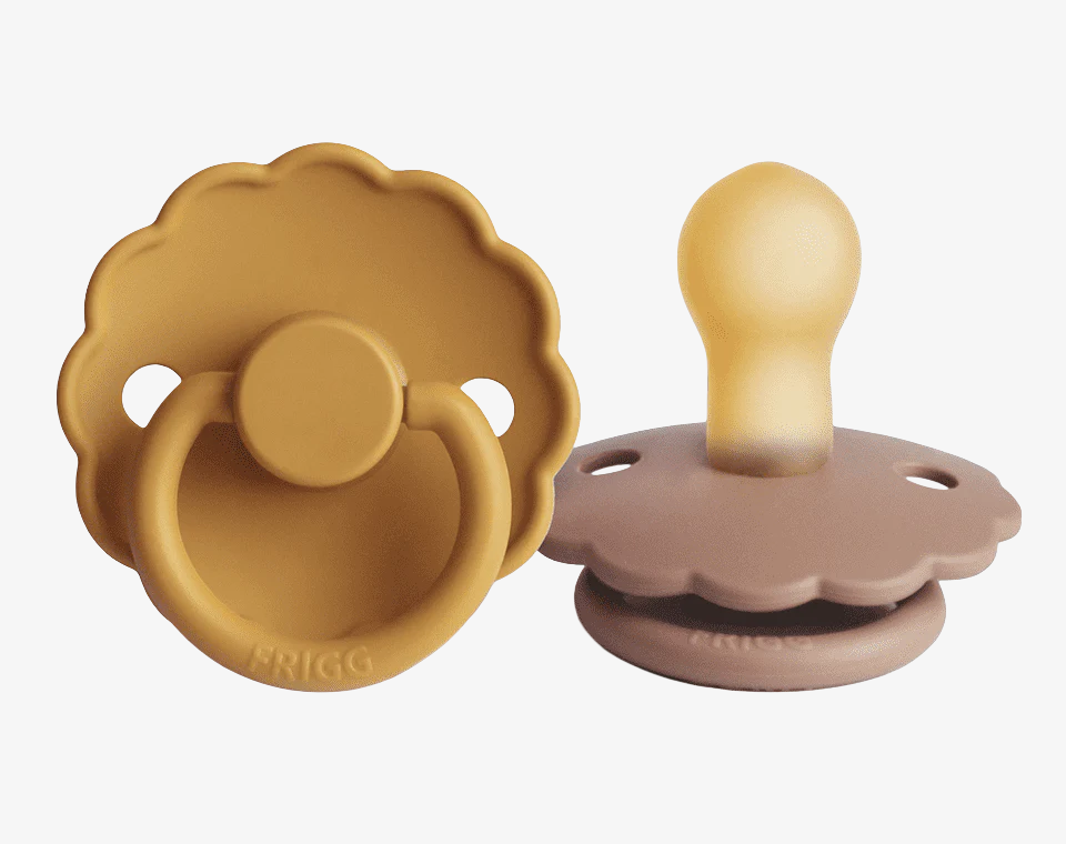 זוג מוצצי גומי DAISY- מידה 1 (0-6)