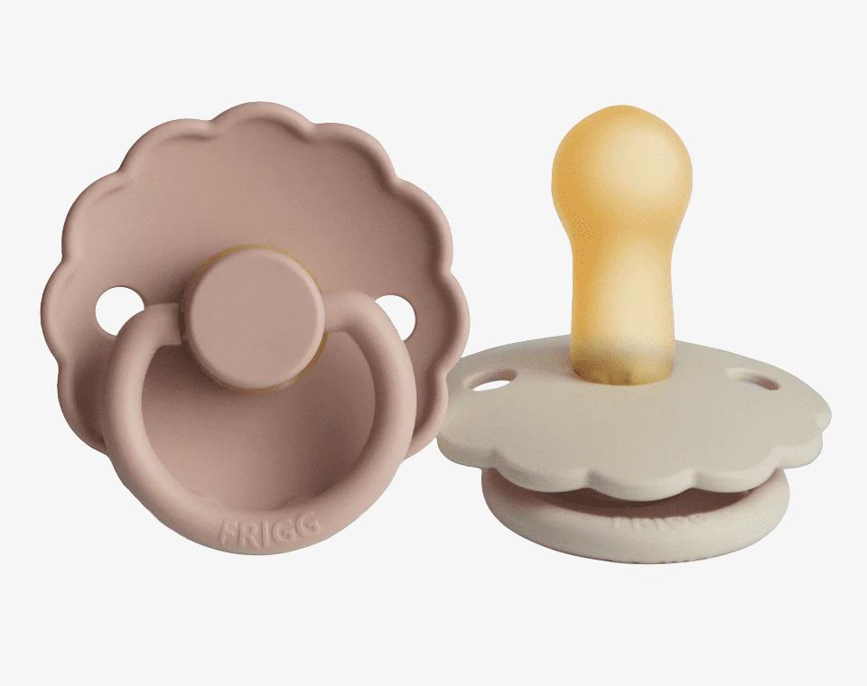 זוג מוצצי גומי DAISY- מידה 1 (0-6)