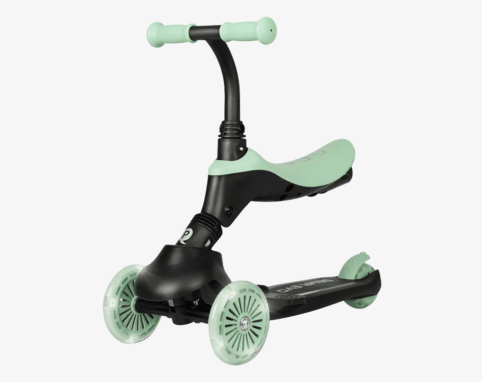 קורקינט SEMA EVO עם גלגלי עזר 5 ב-1 ירוק