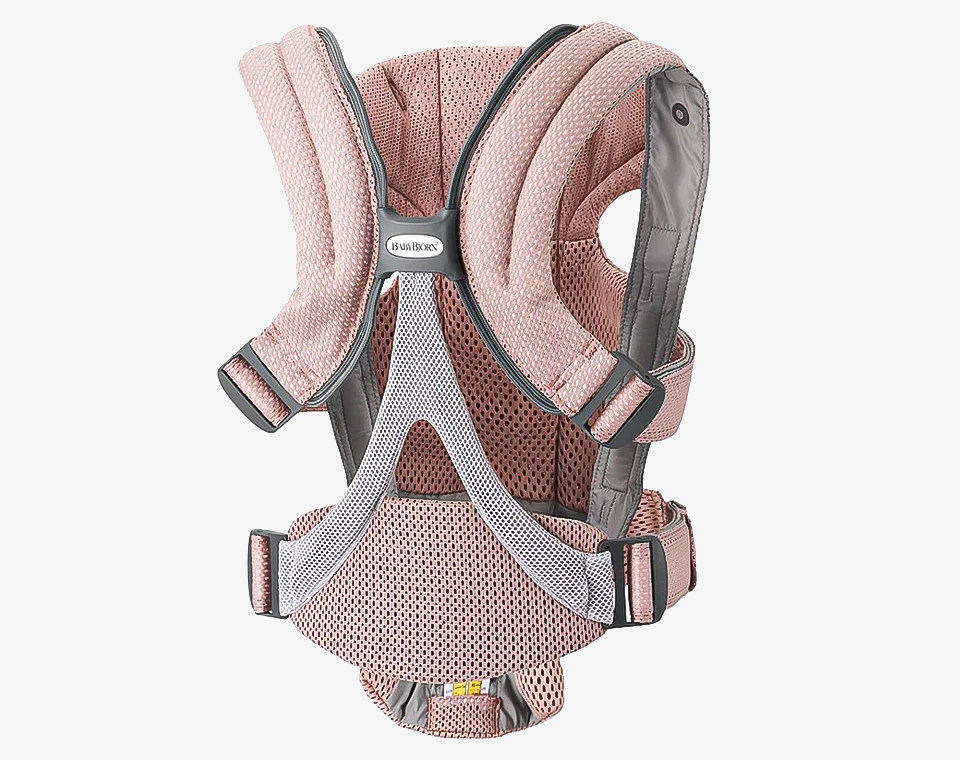 בייביביורן, מנשאים, move, אייר 3D, ורוד - מנשא לתינוק
