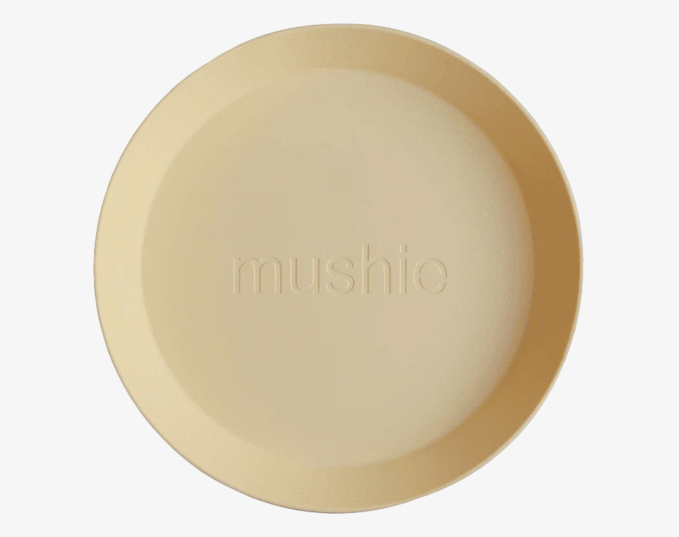 זוג צלחות עגולות Pale Daffodil