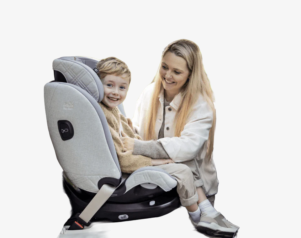 כיסא בטיחות מסתובב I-SPIN XL - אפור קארבון