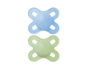 זוג מוצצים לטקס 0-2 MAM START