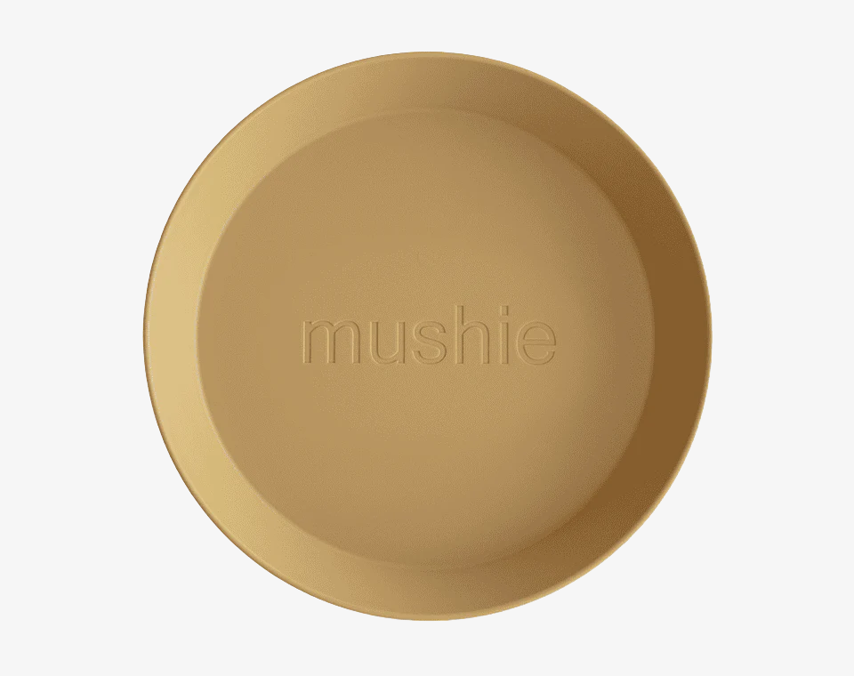 זוג צלחות עגולות Mustard
