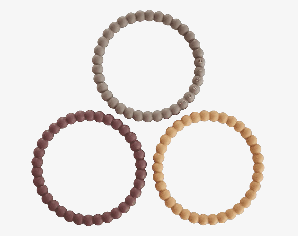 שלישיית צמידי נשכנים Berry/ Marigold/ Khaki