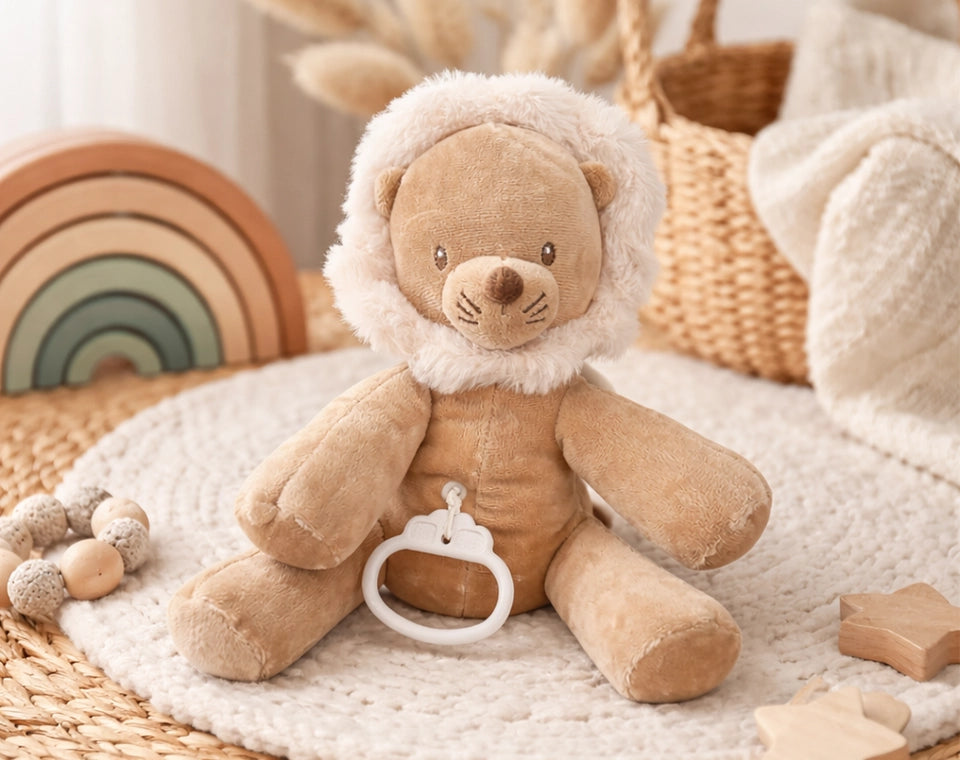 בובת ניגון אריה 28 ס״מ