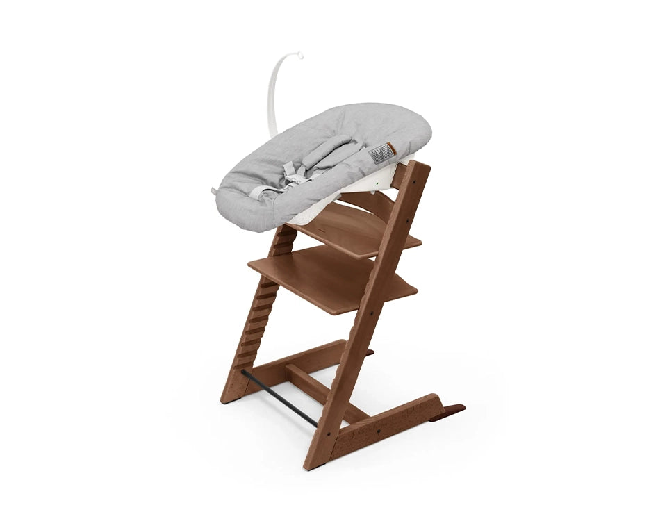 כסא אוכל טריפ טראפ- אגוז