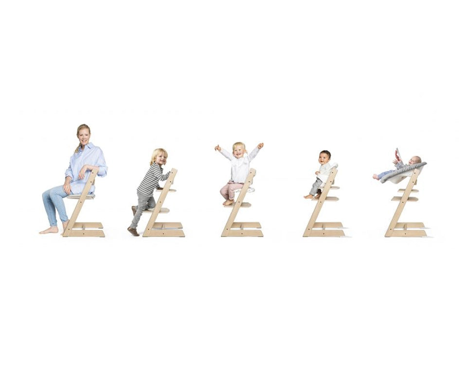 כסא אוכל טריפ טראפ- אגוז