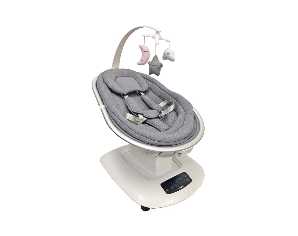 נדנדה חשמלית Noble בז׳/ מסגרת אפורה