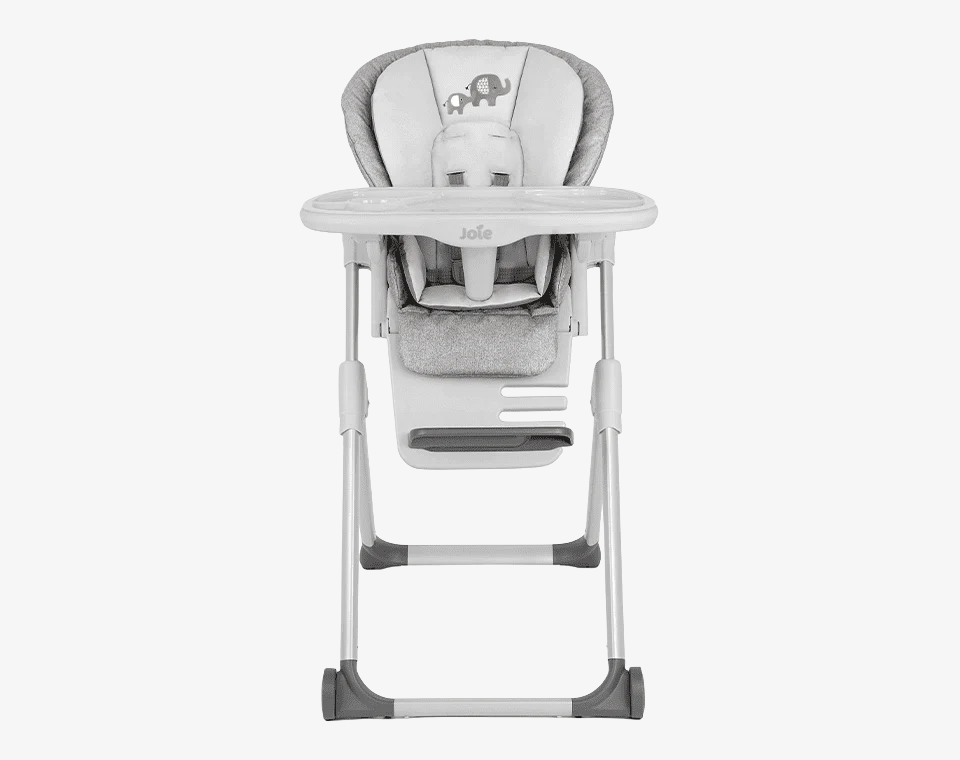כסא אוכל לתינוק מתכוונן 2 ב-1 Mimzy Recline פילים