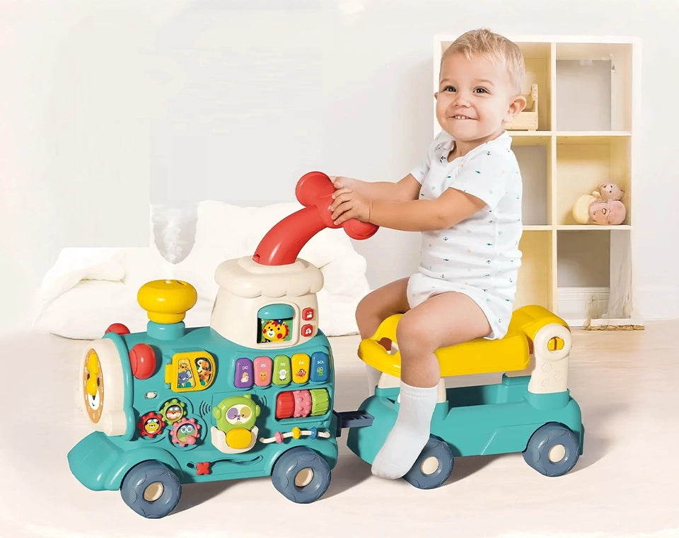 הליכון 5 ב1  רכבת בנים