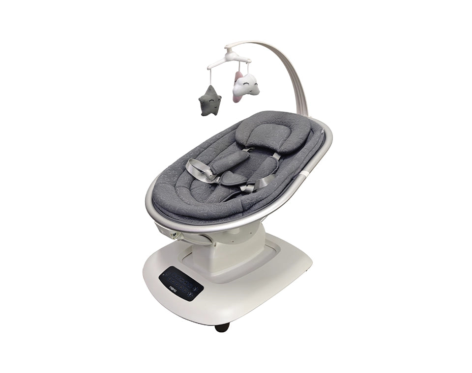 נדנדה חשמלית Noble בז׳/ מסגרת אפורה