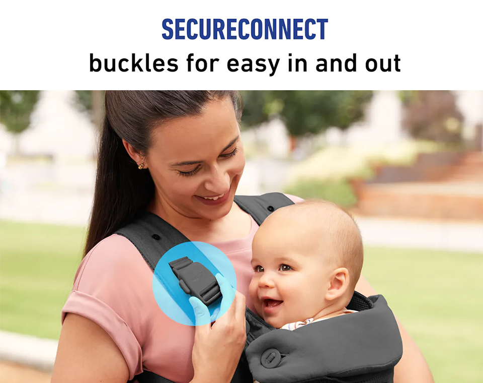 מנשא לתינוק Cradle Me Lite 3-in-1 שחור אפור