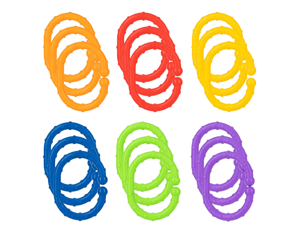 טבעות מתחברות 18 יחידות