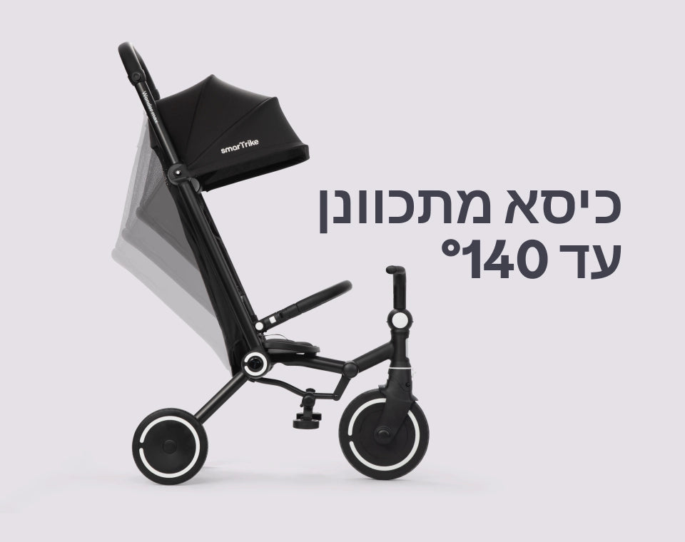 תלת אופן Wonder Max- צבע jet black
