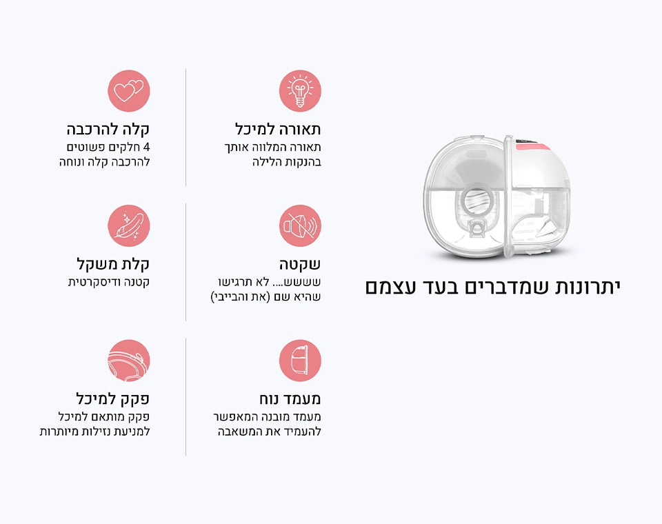 משאבת הנקה LooPump Max Flow