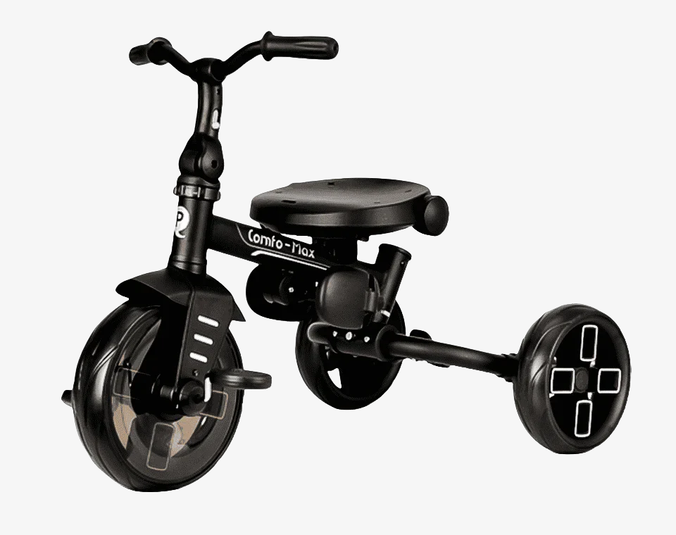 תלת אופן מתקפל מסתובב Comfo Max אפור בלי מקל